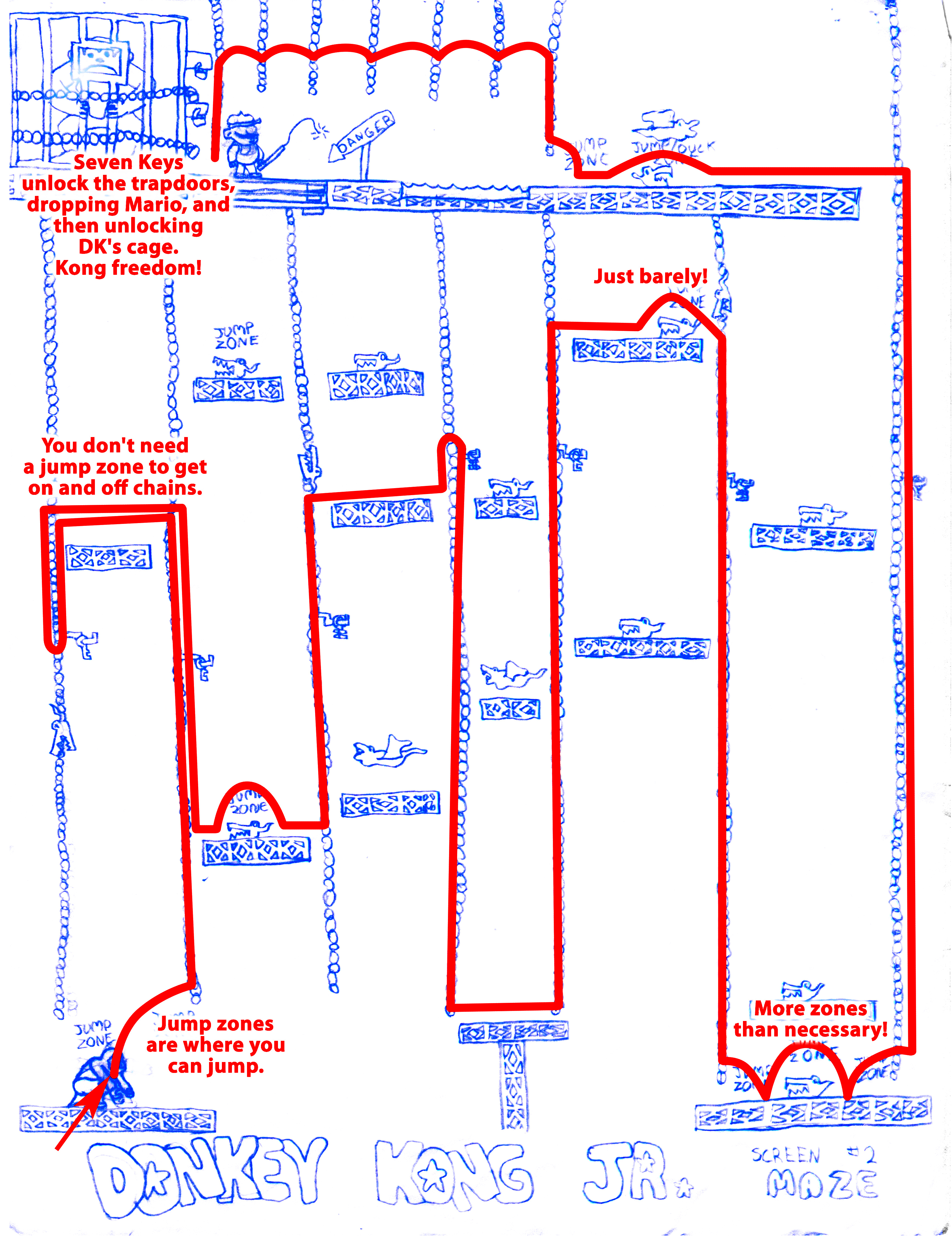 Donkey Kong Jr. Answer