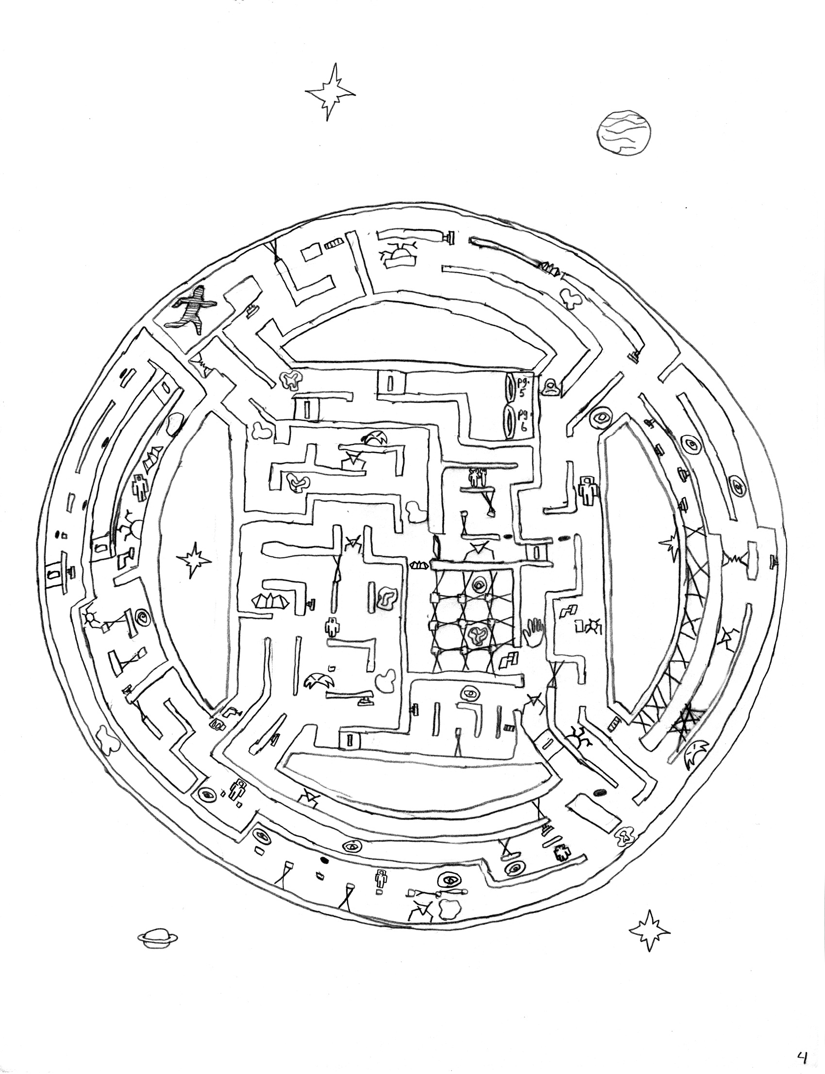 Space Station Maze