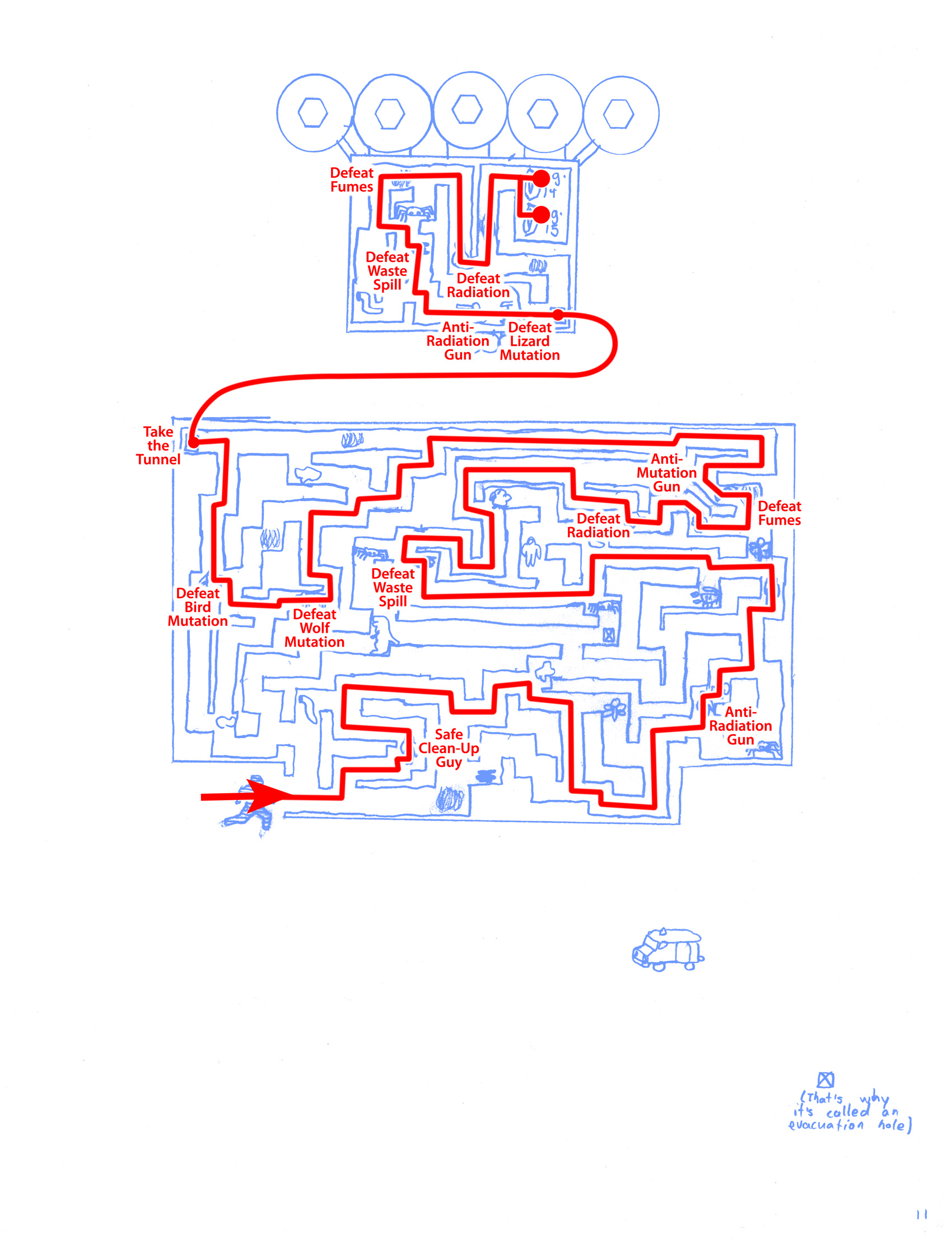 Nuclear '89 Maze Answer