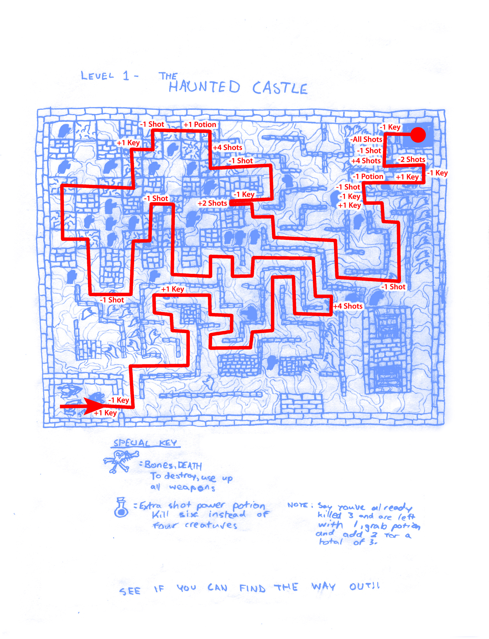 Gauntlet: Haunted Castle (Answer)