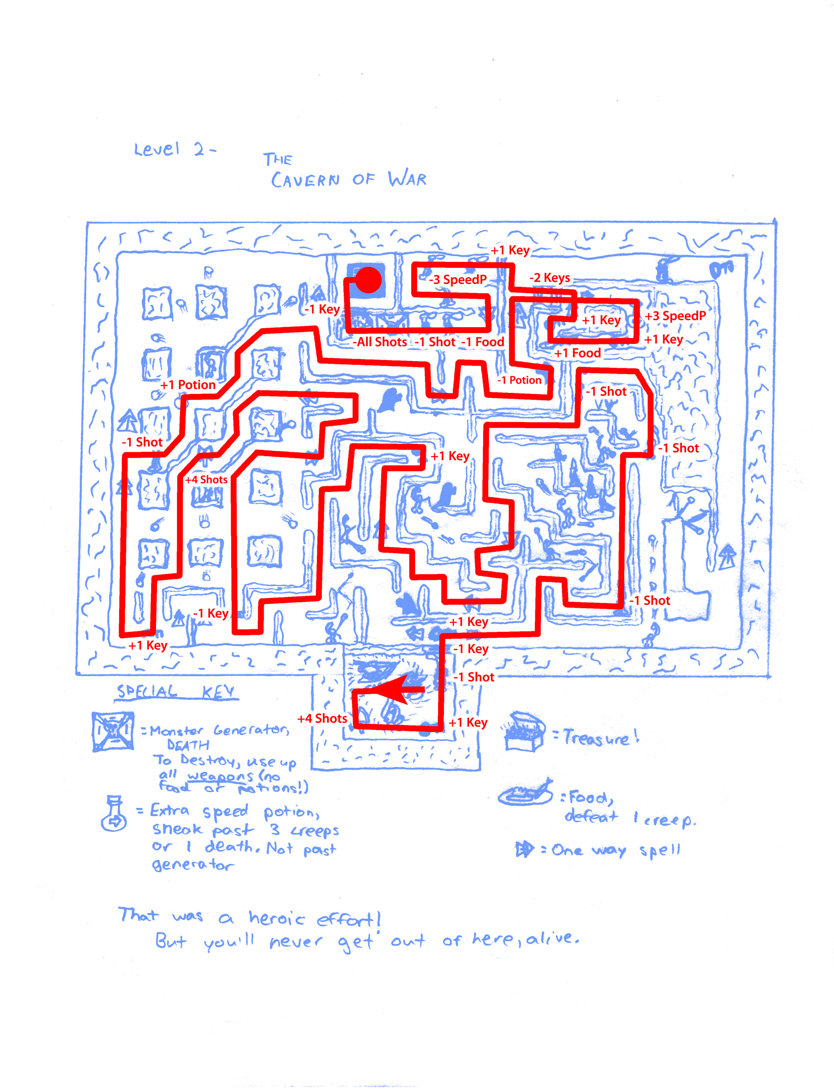 Gauntlet: Cavern of War (Answer)