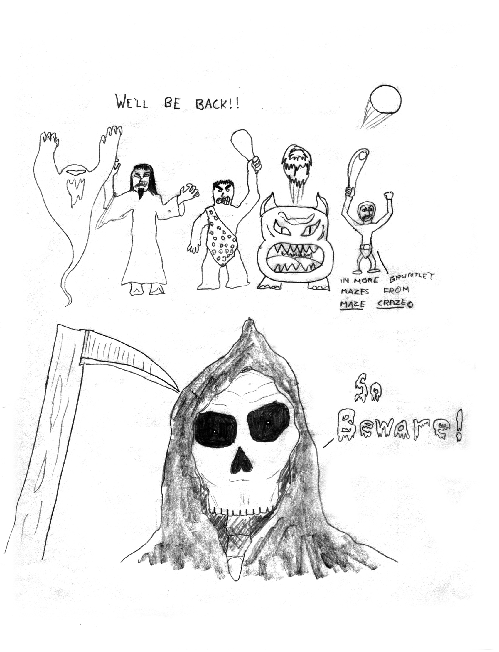 Gauntlet Maze Win Screen