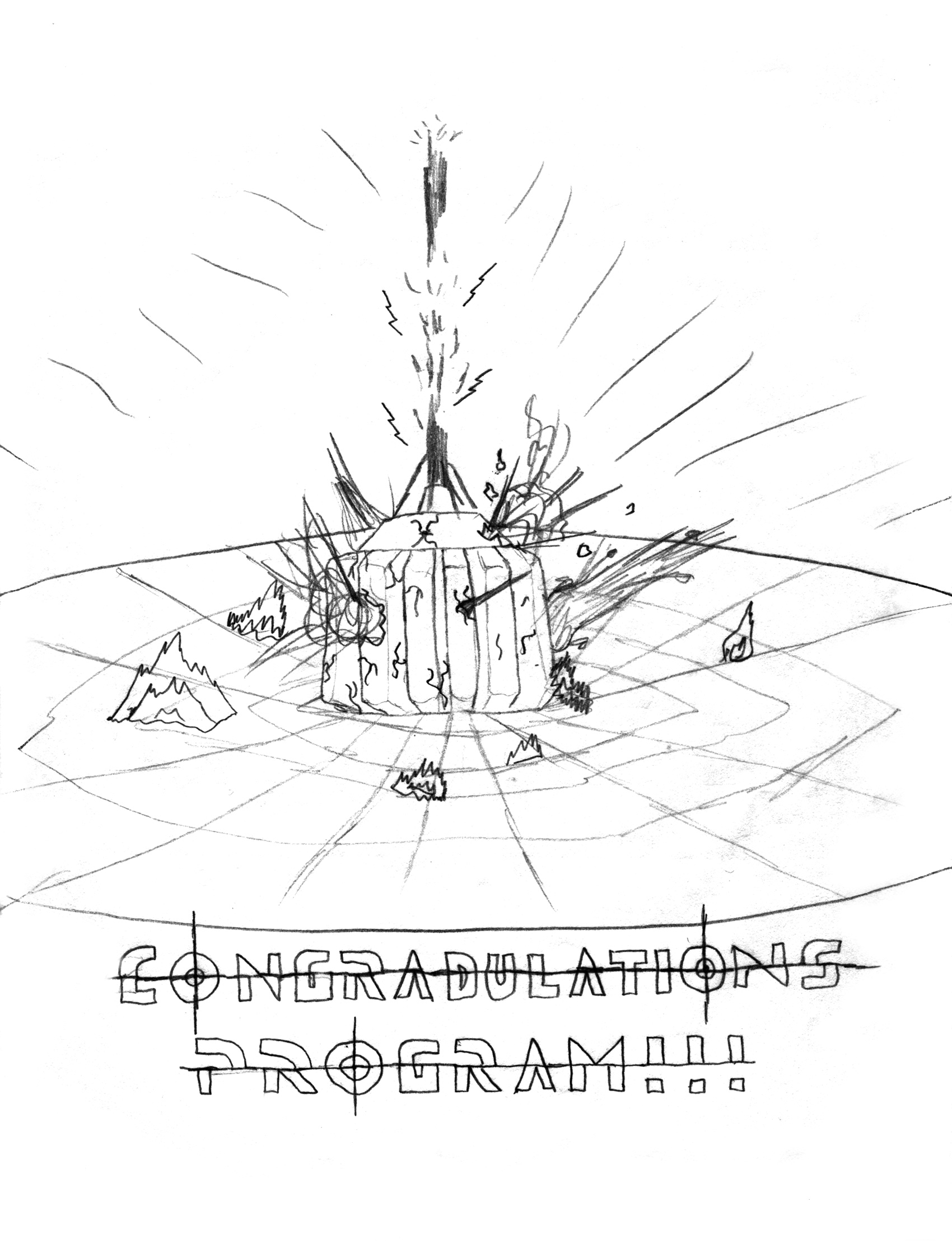 Tron Maze Win Screen