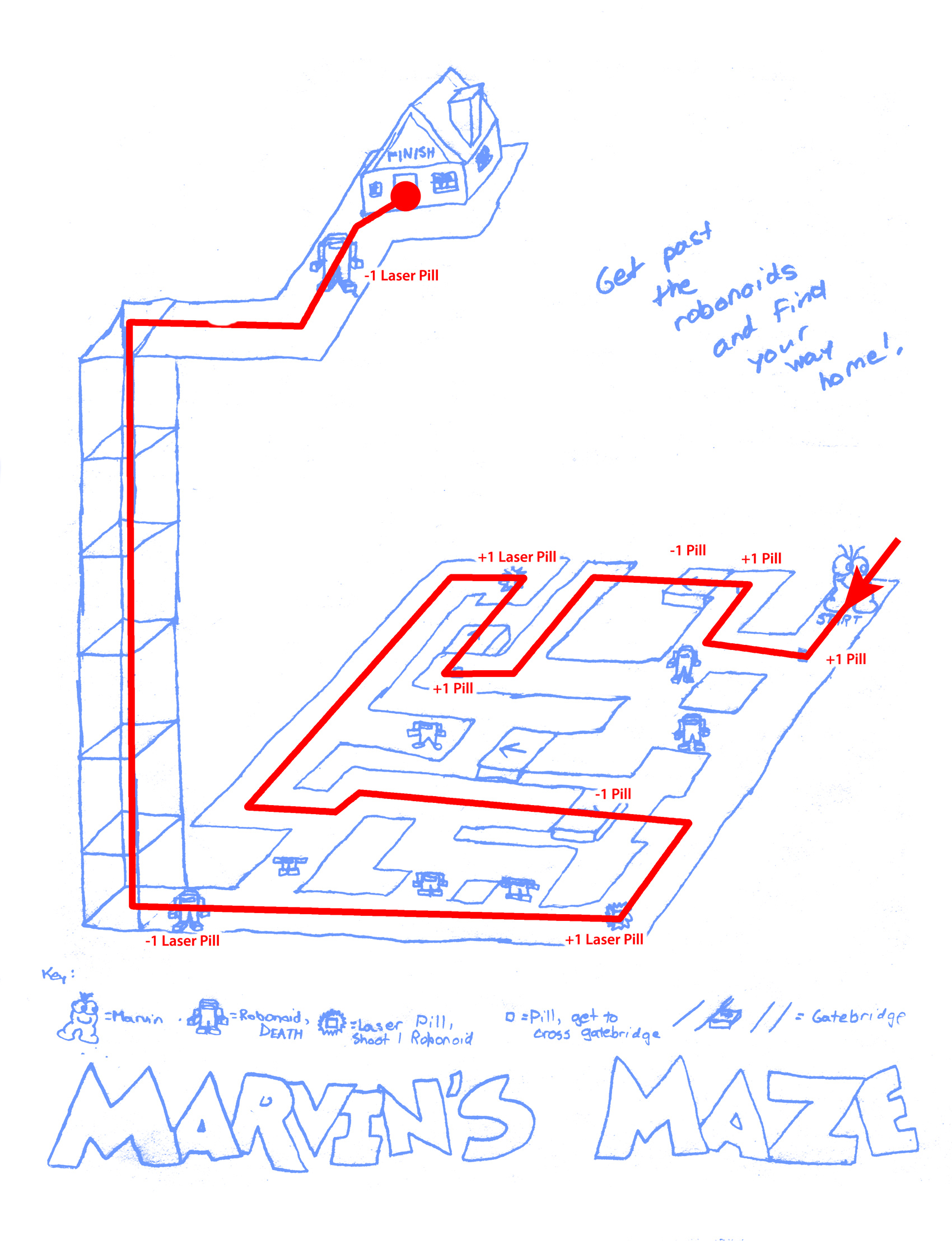 Marvin's Maze (Answer)